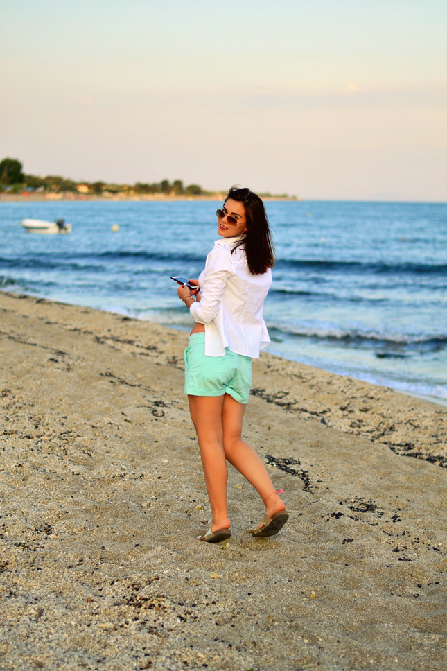 Mint-shorts
