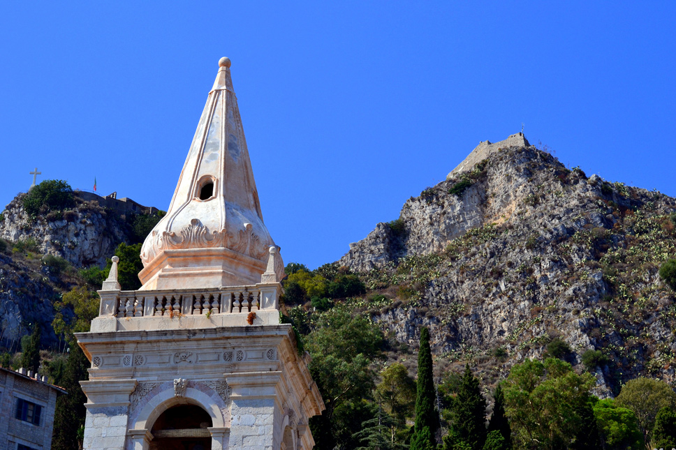 View-of-Taormina,-Sicily